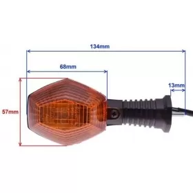 Turn signals front / rear SUZUKI DR-Z / GSF / GSX-R 400-1400cc 1996-2005 2pcs