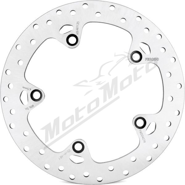 Ferodo Galinis fiksuotas stabdžių diskas 265/136,5x5mm 5x160mm BMW / Husqvarna 650-1300 04-21