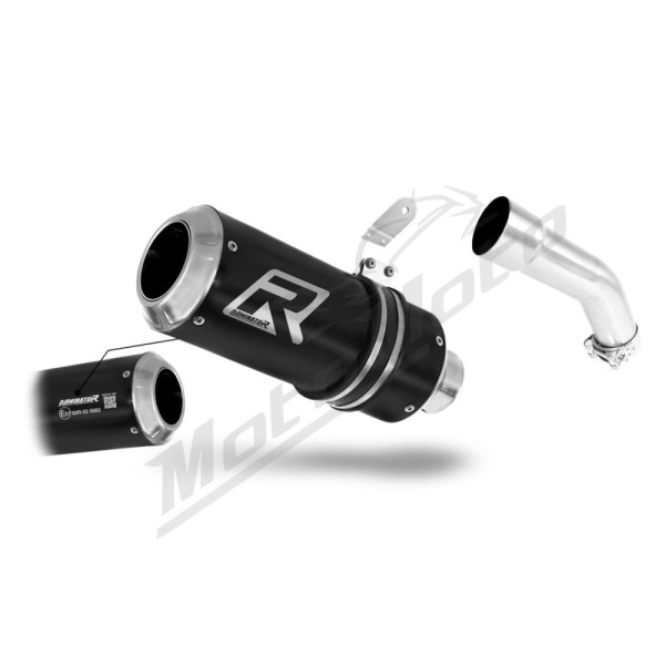 Kawasaki ZX10R 2008-2010 ES patvirtintas Dominator duslintuvas GP BLACK + dB killer