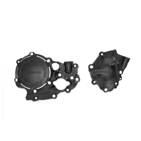 Acerbis X-Power Clutch and Alternator Cover Guards Honda CRF 250-300cc 22-> Black
