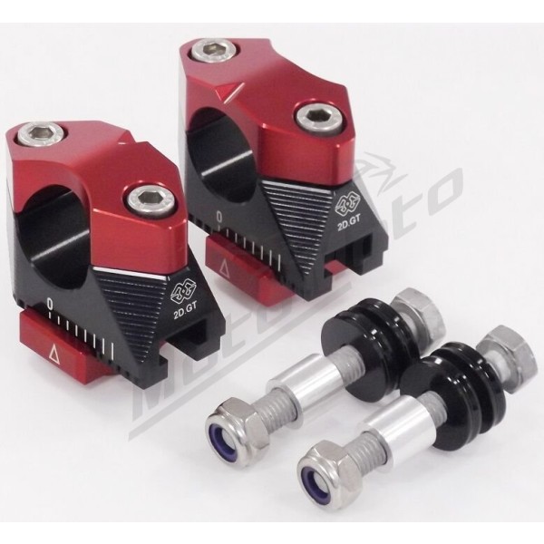 GILLES TOOLING Reguliuojamas vairo laikiklis/paaukštinimas Honda / Kawasaki / Yamaha 800/1100 03-16