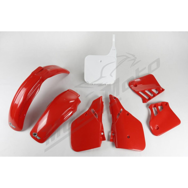 UFO Plastics Set Honda CR 125R 87-88 Red