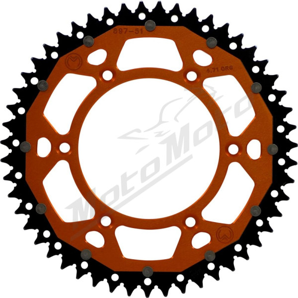 MOOSE OFFROAD HARD-PARTS Dual Sprocket 51T Gas Gas / Husaberg / Husqvarna / KTM 125-690cc 88-23