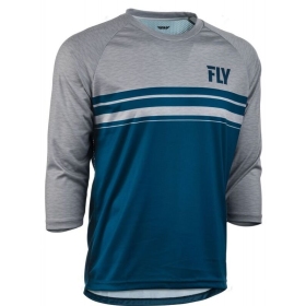 FLY RACING Ripa 3/4 MTB Jersey - Grey/Blue