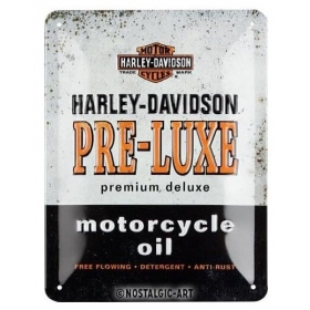Metal tin sign HARLEY-DAVIDSON PRE-LUXE 15x20