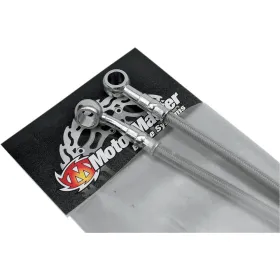 MOTO-MASTER Stainless Steel Front Brake Line Fantic / Kawasaki / Suzuki / Yamaha 125-450 96-26 