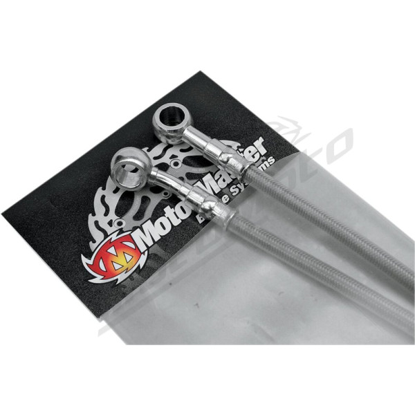 MOTO-MASTER Stainless Steel Front Brake Line Fantic / Kawasaki / Suzuki / Yamaha 125-450 96-26 