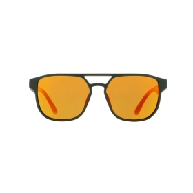 Spect Red Bull Elroy Sunglasses Soft Olive Green w Brown Red Mirror lens