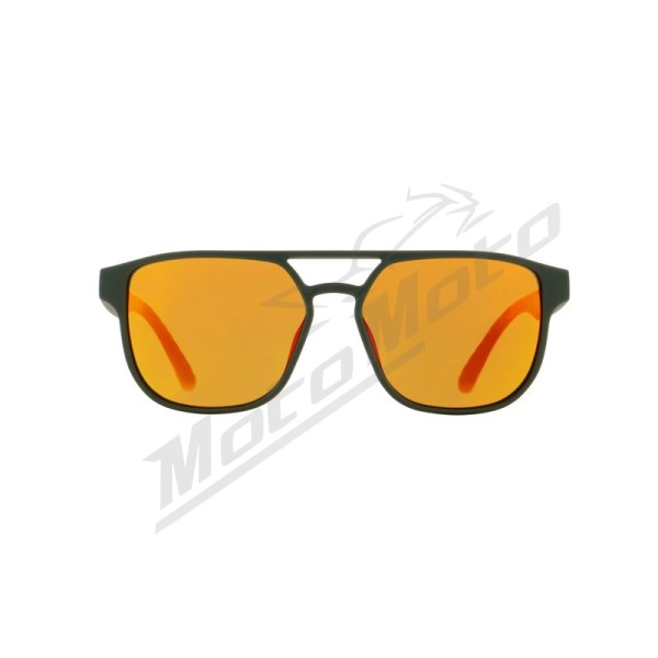Spect Red Bull Elroy Sunglasses Soft Olive Green w Brown Red Mirror lens