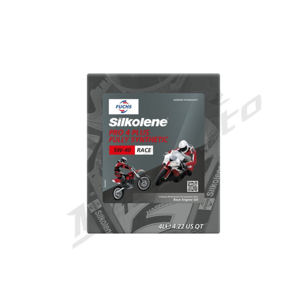 Silkolene Pro 4 Plus Synthetic Oil 10W50 4T-4l
