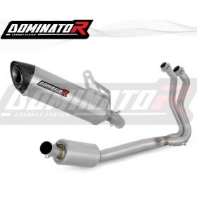 Kawasaki NINJA 400 2018-2023 Full Exhaust System Collector Silencer HP8 + dB killer