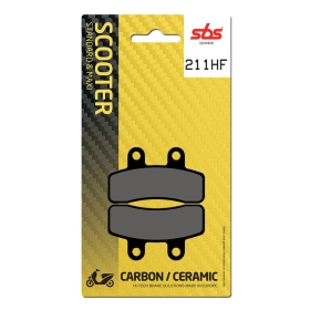 Sbs Brakepads 211HF Ceramic ELSTARS / GENERIC / ITALJET / LAMBRETTA / LIFAN