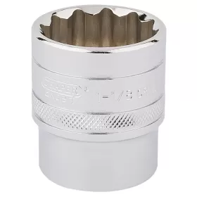 DRAPER 1/2 Drive Sockets 12 Points 1,1/8