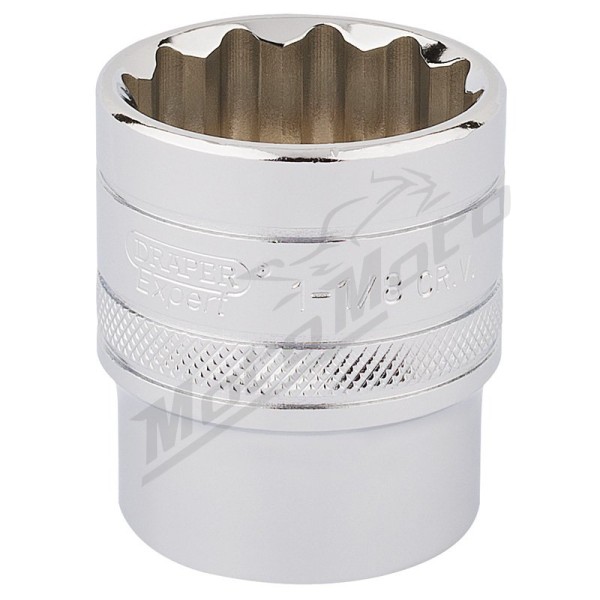 DRAPER 1/2 Drive Sockets 12 Points 1,1/8