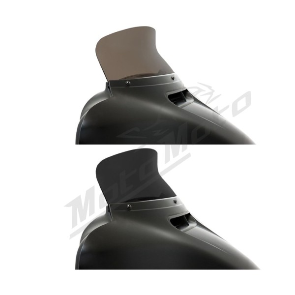 MEMPHIS SHADES HD Spoiler Replacement Windshield for OE Fairings 16,5cm Harley Davidson FLHT / FLHTCU / FLHTCUTG / FLHTK / FLHX / FLHXS / FLHXSE 1690-1977 14-24