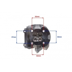 Cylinder head YAMAHA 125cc 4T 63mm