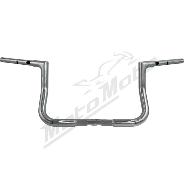 FAT BAGGERS INC. 1-1/4" EZ Install Flat Top Handlebar Chrome 32mm 91,5cm