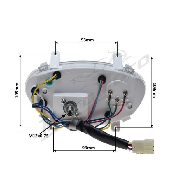 Speedometer Derbi Variant 125 14-16