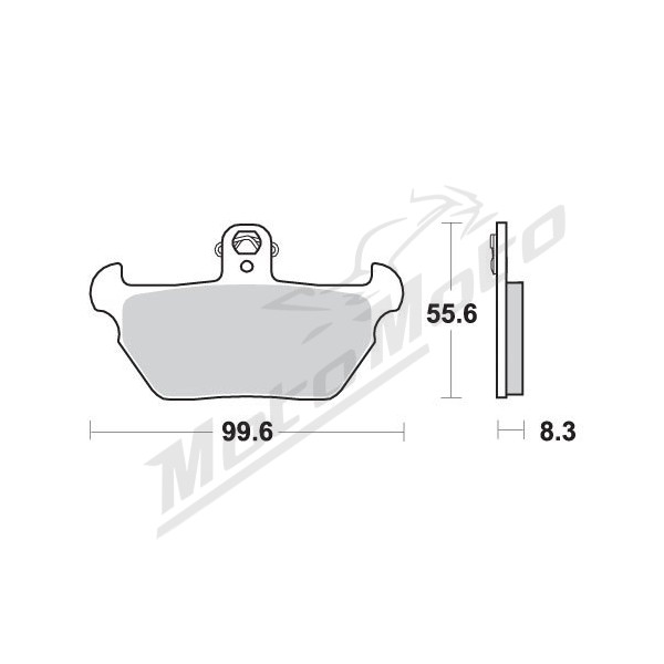 SBS KH170 STREET PERFORMANCE Brake Pads BMW K1 / K100 / K1100 / R100 / R1100 / R80 800-1100cc 89-00