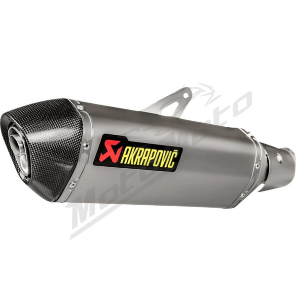 AKRAPOVIC Slip-On Anglies pluošto / titano duslintuvas Kawasaki EX / Z 400 18-25