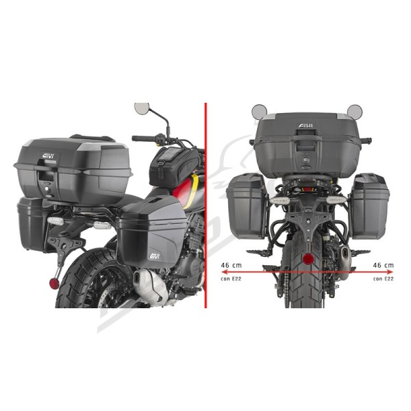 Givi holder for MONOKEY side-cases Royal Enfield Guerrilla 450 2024