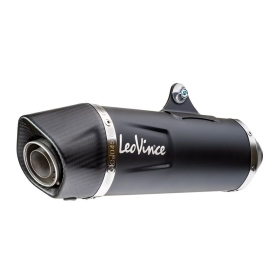 LEOVINCE Nero Slip-On Muffler - Stainless Steel VESPA GTS 125 21-24