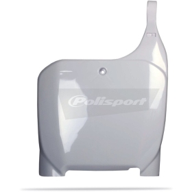 Polisport priekinis numerio plastikas Honda CR, CRF 125/500cc 00-03 Balta