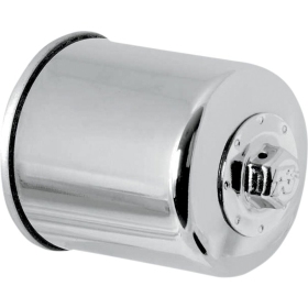 K&N Chrome Oil Filter Bimota / Honda / Kawasaki / Polaris / Yamaha 300/1900 74-25