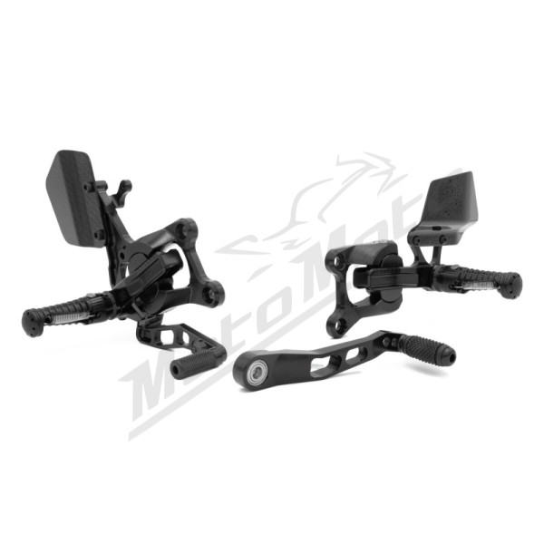 GILLES TOOLING VCR38GT Adjustable Rearset Honda CBR 600RR 23-25