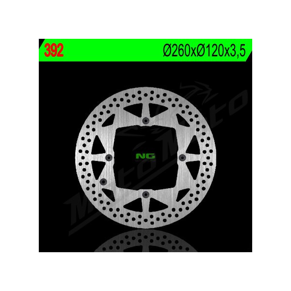 NG BRAKES Front Fixed Brake Disc 260mm Beta / Husqvarna 125-610cc 00-14