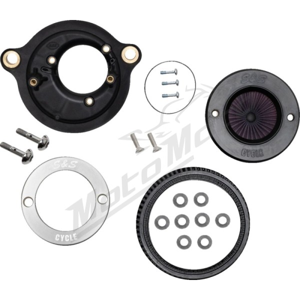 S&S CYCLE Air Stinger Stealth Air Cleaner Kit Harley Davidson FLDE / FLFB / FLFBS 1750-1977cc 17-25
