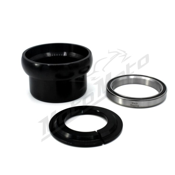 BLACK BEARING 1-1/8" Lower External Headset Bearings Ø49 mm