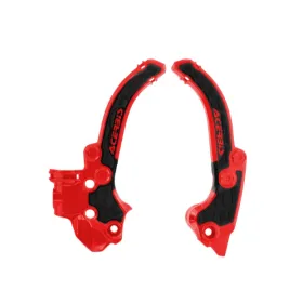Acerbis X-Grip Frame Guards KTM / GasGas / Husqvarna 50cc 24-> Red
