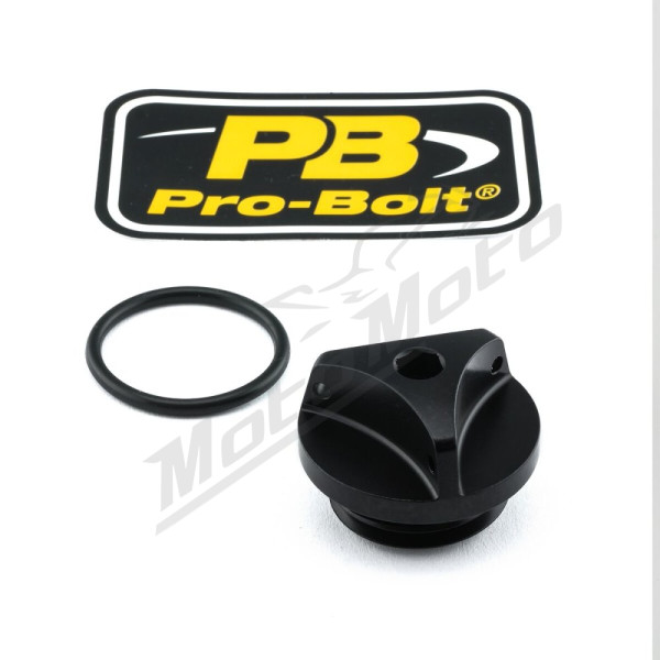 PRO BOLT Alyvos įpylimo dangtelis juodas YAMAHA BT / FJ / FJR / FZ / FZS 125-1300cc 86-25