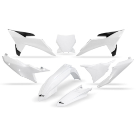 UFO Plastics set white KTM SX / SX-F 125-450 25-26