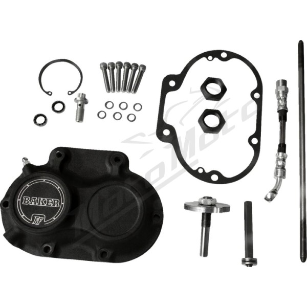 BAKER DRIVETRAIN Function-Formed Transmission Side Cover Harley Davidson 1750-1923 17-24