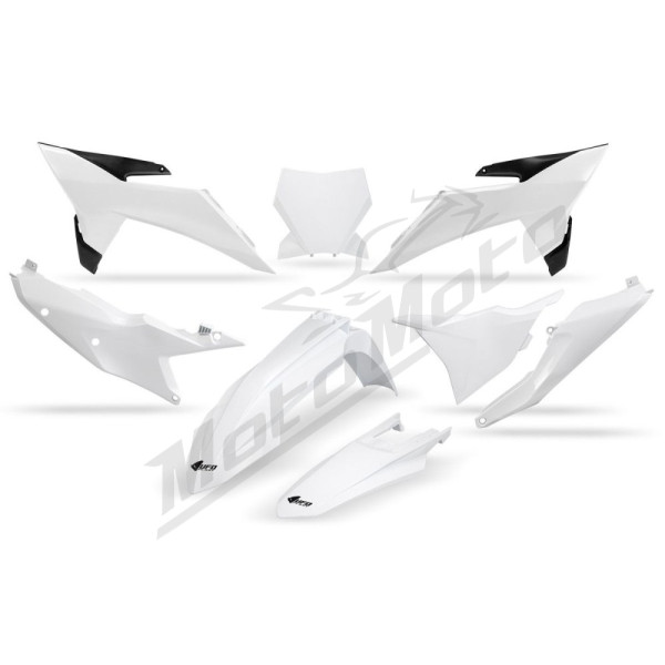UFO Plastics set white KTM SX / SX-F 125-450 25-26