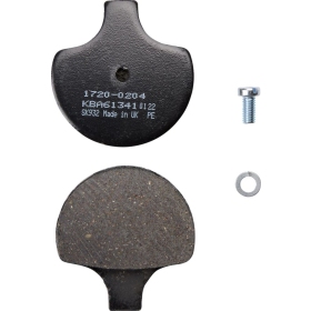 DRAG SPECIALTIES Organic Brake Pads Harley Davidson FLH / FLHR / FLHRCI / FLHRI / FLHS / FLHT / FLHTC / FLHTCI / FLHTCU 883-1584cc 83-11