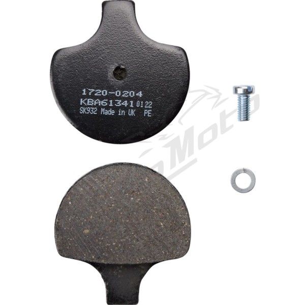 DRAG SPECIALTIES Organic Brake Pads Harley Davidson FLH / FLHR / FLHRCI / FLHRI / FLHS / FLHT / FLHTC / FLHTCI / FLHTCU 883-1584cc 83-11
