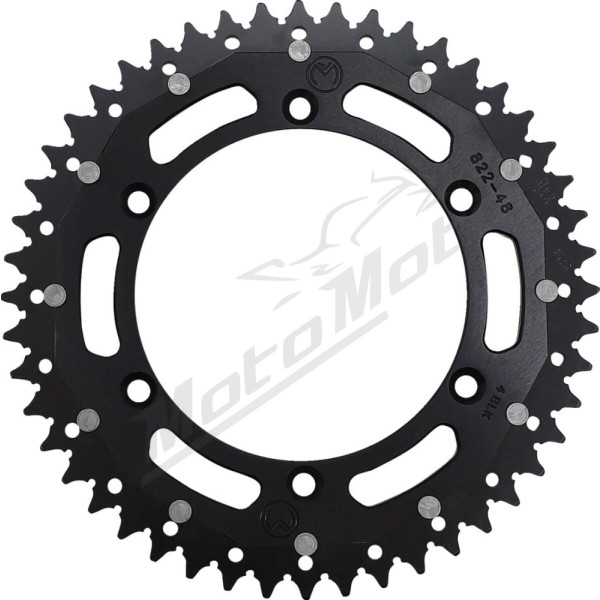 MOOSE OFFROAD HARD-PARTS Dual Sprocket 48T Beta / Gas Gas / Husqvarna / Sherco / Suzuki 125-650cc 77-17