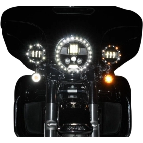 CUSTOM DYNAMICS 7" ProBeam® LED Headlamp Harley Davidson FLD / FLH 1340-1977cc 81-24