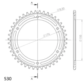 Supersprox / JT Rear sprocket 2011.42