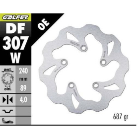 GALFER Rear brake disc Suzuki / Kymco 125-1300 88-16