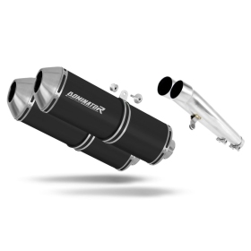 Honda CBR 1100 XX 1996-2006 Exhaust Silencer Muffler OVR BLACK + dB killer