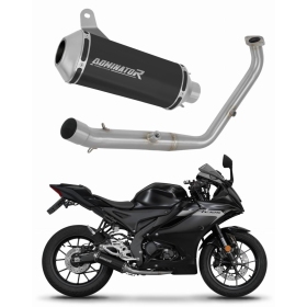 Yamaha MT 125 2024-2025 (Euro 5+) Dominator Full Exhaust System OV G2 BLACK + dB killer