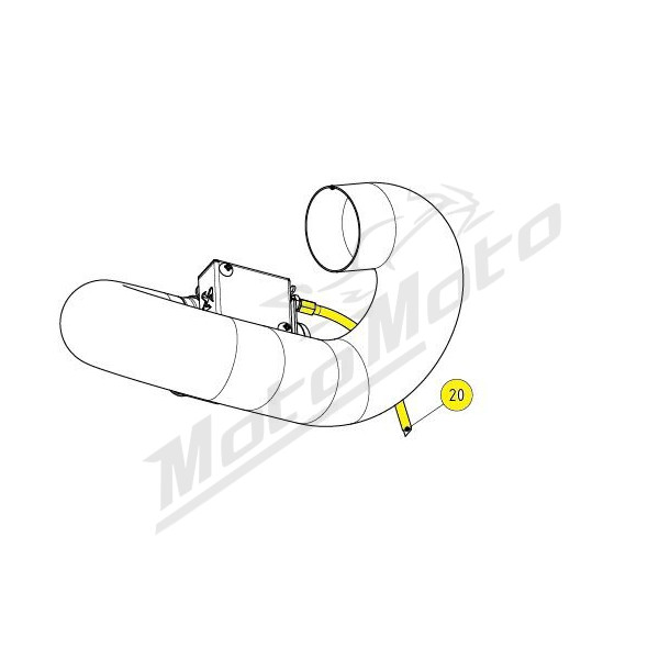 AKRAPOVIC Išmetimo sklendės troselis Honda CBR 1000RR 14-16