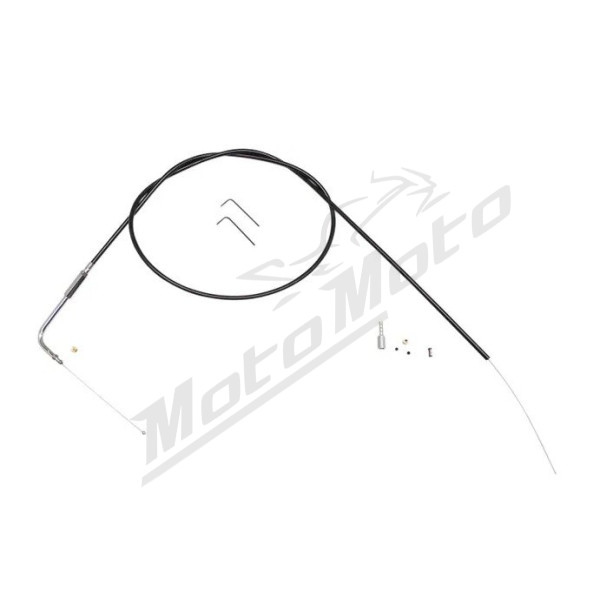 MAGNUM SHIELDING BYO Black Idle Cable Harley Davidson FLHR / FLTCU / FXD / FXSTC / FXSTS 1340/1450 96-99 132cm