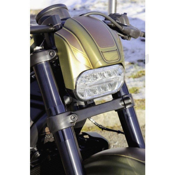 CULT WERK Headlight Cover Raw Harley Davidson RH 1250cc 2021-2026
