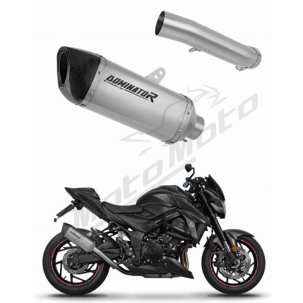 Suzuki GSX-S 750 2017-2020 Dominator Exhaust Silencer Muffler Titanium HP6 + dB killer