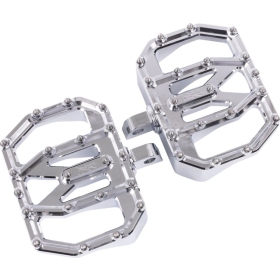 THRASHIN SUPPLY CO. Mini Aggressor Floorboards Harley Davidson FL / FLD / FLDE 1200-1977cc 72-25